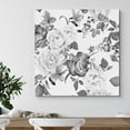 thumbnail image 3 of wall26 Canvas Print Wall Art Grayscale Watercolor Rose &amp; Leaf Collage Floral Botanical Illustrations Modern Art Rustic Scenic Colorful Farmhouse/Country for Living Room, Bedroom, Office - 12&quot, 3 of 5