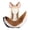 Brown, variant on Realistic Fox Wolf Ear Headband Tail,Fursuit Fox Cosplay Outfit for Halloween Birthday,Furry Therian Wolf Ear Tail Set