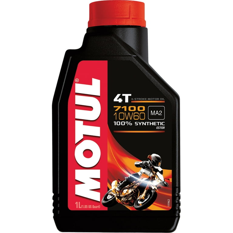 Motul 7100 4T Synthetic Oil, 1 Liter, 10W60