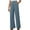 Red, variant on Ahdbta Business Pants for Women Pleated High Waisted Straight Wide Leg Pants Dressy Casual Work Office Trousers with Pockets