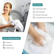 Kayfia Mattress Protector Queen Size Premium 100% Waterproof Mattress Cover, Washable, Noiseless & Breathable