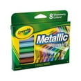 thumbnail image 2 of Crayola Metallic Markers, Bullet Point, Assorted Colors, 8 Count, 2 of 4