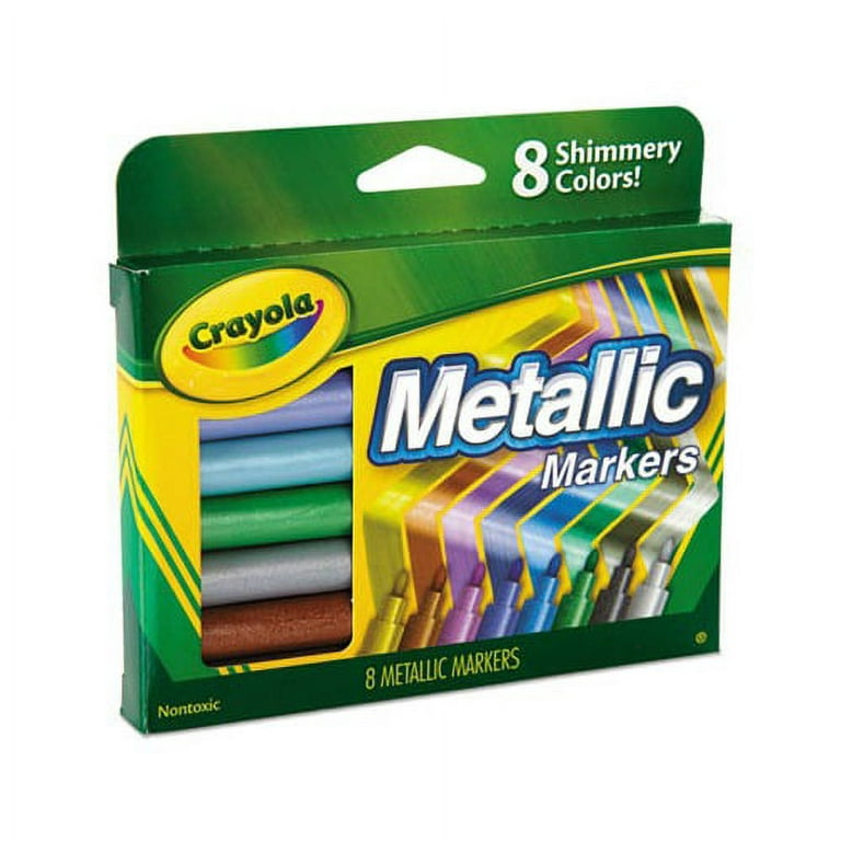 Crayola Metallic Markers, Assorted
