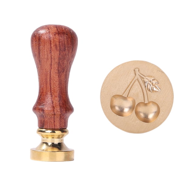 Cuadros Decorativos Sello de cera Patrón de sello Sello de laca retro Cabeza de metal con mango (FD13) DQrwqpou Nuevos Originales