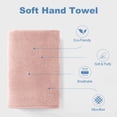 thumbnail image 3 of Jessy Home 12 Pack Hand Towel Set 16"x31" Soft Highly Absorbent Quick Dry Bathroom Bath Hand Towels Microfiber Plush Towels, 3 of 6