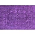 thumbnail image 1 of Ahgly Company Machine Washable Indoor Rectangle Oriental Purple Industrial Area Rugs, 3' x 5', 1 of 4