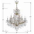 thumbnail image 2 of Crystorama Lighting - 13 Light Chandelier - Chandelier - Maria Theresa - Twelve, 2 of 5