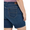 thumbnail image 6 of Lee® Women's Plus Mid Rise Bermuda Short, 6 of 7