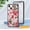 F, variant on Glass Pattern Diamond Case for iPhone 13 with Exquisite Glass Back , Floral Flower Pattern, Ring Holder Cute Slim Thin TPU Soft Bumper Protective Cover Phone Case For iPhone 13,A