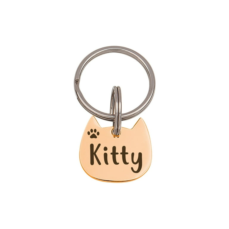 Personalized cat sale name tags