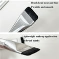 thumbnail image 3 of 2pcs Foundation Makeup Brush, Flat Liquid Foundation Brush, Foundation Makeup Brush, Flat Lightweight Concealer Brush, Flat Top Makeup Brush, Foundation Brush, Make Up Brush, Ultra Thin, 3 of 8