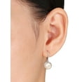 thumbnail image 5 of Everly Women's Cultured Pearl and Diamond Sterling Silver Jewelry Set, 5 of 7