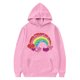 thumbnail image 5 of Camiseta de manga larga para niños, cuello redondo, color liso, ideal para niños y niñas, sudadera con capucha de poliéster., 5 of 6