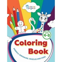 Coloring Book: Fun Travel Games for Kids Ages 4-8 - Engaging Activities for Road Trips, Air Travel for kids and boys. An, (Paperback)