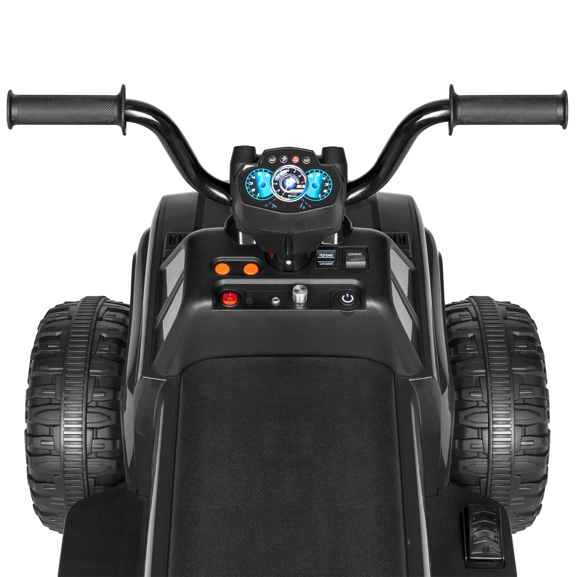 best choice products kids atv quad 4 wheeler ride on with 12v battery