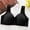 Black, variant on Hauaitttt Women Plus Size Front Button Closure Bra Senior Older Push up Wireless Comfort Everyday Bras Older Convenient Bra Sports Brawls for Women Womens Bras No Underwire Padded Bras Packs Low