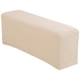 thumbnail image 2 of Couch Arm Covers, Arm Chair Covers,Armrest Cover for Sofa Armrest Protectors with Non-Slip Grip, Machine Washable Polyester Fabric for Recliner/Loveseat/Sectional,1Pcs(F), 2 of 9