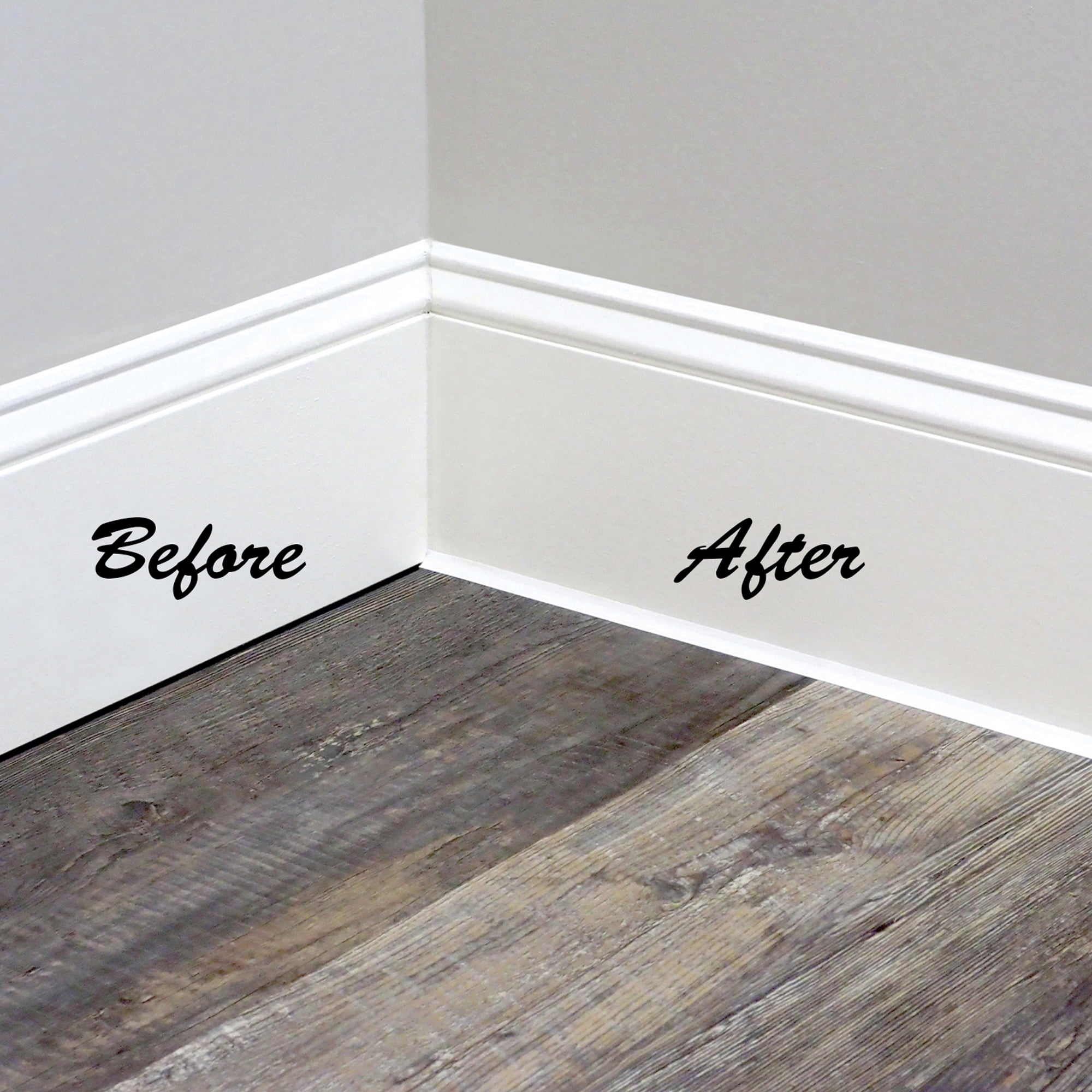 InstaTrim, 3/8" x 50', White, Flexible, SelfAdhesive Trim Strip