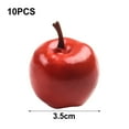 thumbnail image 4 of Lierteer Variety Artificial Fruits Plastic Fake Fruit Kitchen Table DIY Home Decoration Red apple, 4 of 7