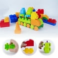 thumbnail image 4 of UNiPLAY Road Rescue Toy, Building Block Tow Truck for Cognitive Development, Motor Skills, Sensory Learning, Educational Toy for 3 Years Old and Up (37-Piece Set), 4 of 5