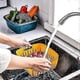 thumbnail image 3 of 3 In1 Kitchen Colander With Lid- Plastic Double-layer Fruit And Vegetable Strainer Bowl Sets /storage, For Mixed Grain Cleaning, Drainage And Fresh-ke, 3 of 5