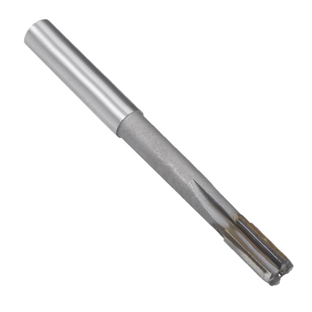 Reamer de sujeción de carburo H7 de vástago recto Uxcell, cortador de fresadora de 10mm