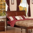 thumbnail image 2 of Leo & Lacey Portland Full Sleigh Wood Headboard in Walnut, 2 of 2