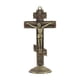 thumbnail image 3 of Adorno de crucifijo de metal, Adorno montado en la pared cristiana, Crucifijo antiguo Estatuilla Crucifijo Cruces de pared para la decoración del Estilo Gloria Crucifijo de pie, 3 of 9