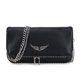 thumbnail image 2 of Bolso zv con ala de diamante, bolso con cadena, remaches, bolso cruzado portátil de moda para mujer europea y americana, 2 of 2