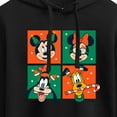 thumbnail image 3 of Disney - Mickey And Friends Christmas - Juniors Cropped Pullover Hoodie, 3 of 5