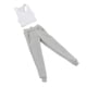 thumbnail image 3 of 2 chalecos y pantalones 1:12, ropa de muñeca hecha a mano, disfraz de ropa en miniatura para figuras de acción de 6 pulgadas, accesorio de vestir mode Gris Hugo Figura chaleco, 3 of 10