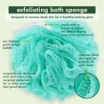 thumbnail image 6 of EcoTools Exfoliating EcoPouf Bath Sponge, Recycled Netting, for Adults 1 Count, 6 of 13