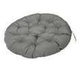 thumbnail image 1 of Almohadilla colgante para silla de huevo para Patio, extraíble para Gris oscuro, 1 of 9