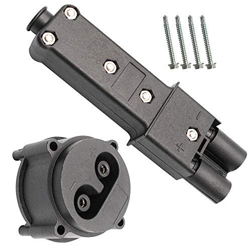 Panglong 48V MAC DC Charger Plug kit JR1-H235A-00+JR1-H6181-02-00 Powerwise Receptacle for Yamaha Electric G19/G22