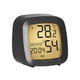 thumbnail image 5 of Reloj despertador digital compacto de noche, 12/24 h, portátil para escritorio de oficina. Negro, 5 of 9