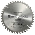 thumbnail image 1 of Disco de Sierra BlueNatHxRPR 9" 40T Punta de Carburo para Corte de Madera, 1 of 6
