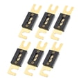 thumbnail image 1 of 6uds 400A Dorado Tono ANL Fusible Universal para Coche Vehículo Camión Audio, 1 of 1
