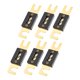 thumbnail image 1 of 6uds 400A Dorado Tono ANL Fusible Universal para Coche Vehículo Camión Audio, 1 of 1