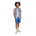 thumbnail image 2 of U.S. Polo Assn. Boys Short Sleeve Woven Button Up Shirt, Sizes 4-18, 2 of 5
