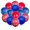 Cowboy B, variant on Western Cow Boy Balloon Blue Red Cowboy Bandana Latex Balloons Confetti Balloon Western Theme Supplies for Party Boys and Girls Baby Shower Cowboy Birthday Party Decorations