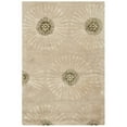 thumbnail image 4 of SAFAVIEH Soho Adeline Floral Wool Area Rug, Beige/Brown, 6' x 6' Square, 4 of 10