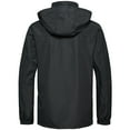 thumbnail image 6 of ELLSWOS-SPORTS Men's Waterproof Jacket Rain Coat with Hood Outdoor Lightweight Hiking Jacket Gray L, 6 of 7