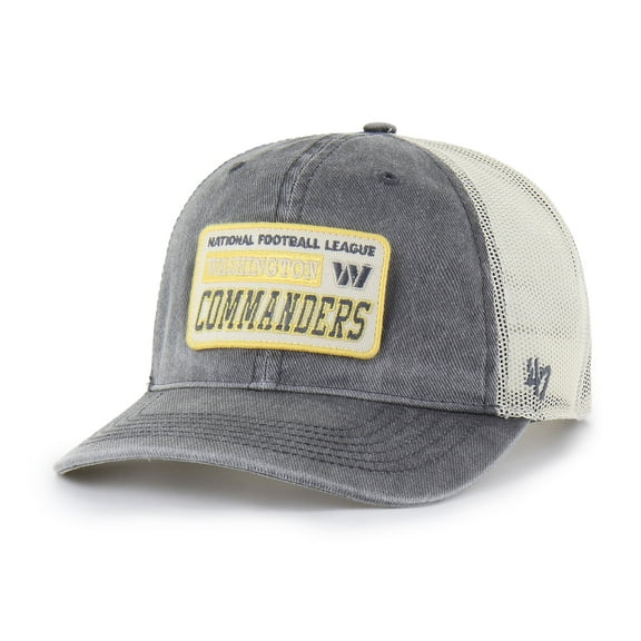 Men's '47  Charcoal Washington Commanders Canteen Relaxed Trucker Adjustable Hat