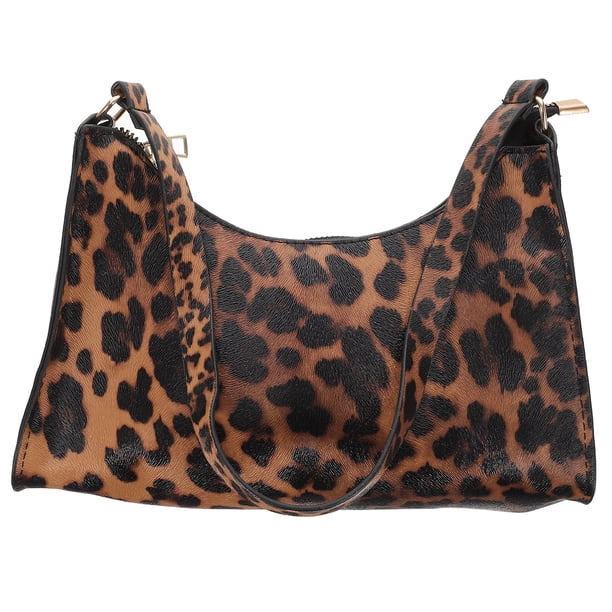 GOOHOCHY 1 bolso de hombro de PU, bolso de mano, bolso de mano para mujer, bolsa de almacenamiento con cremallera