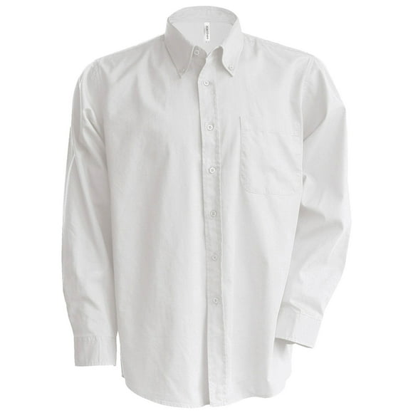 Kariban Mens Long Sleeve Easy Care Oxford Shirt