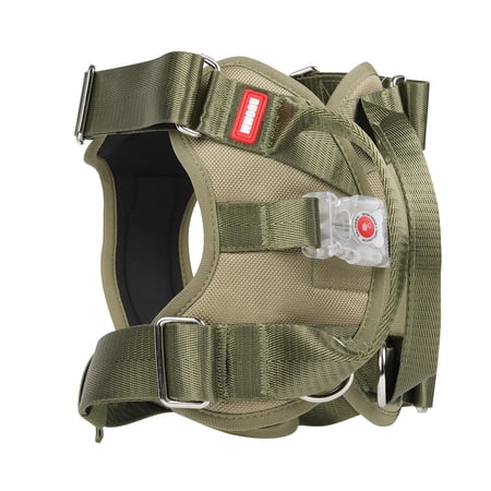 Dog Harness, No Pull No-Choke Pet Vest Harness with Handle Control, Soft Padded Breathable, Easy Adjustable for Walking Climbing Training A19