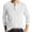 AC09-White, variant on Inglocry Henley Long Sleeve Shirts for Men, Regular-Fit Solid Color Basic Button Down Shirts Soft Basic Tops Turquoise 3XL