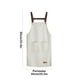 thumbnail image 3 of Delantal de cocina impermeable y resistente a la grasa, múltiples colores, lavable, adecuado para cocina y repostería, 3 of 6