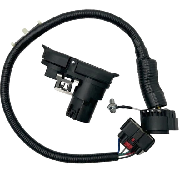 NATEFEMIN F-150 Trailer Wire Harness Kit 2009 2010 2011 2012 2013 2014 Tow Hitch Bar Metal Plastic Easy Install 9L3Z15A416A for Ford