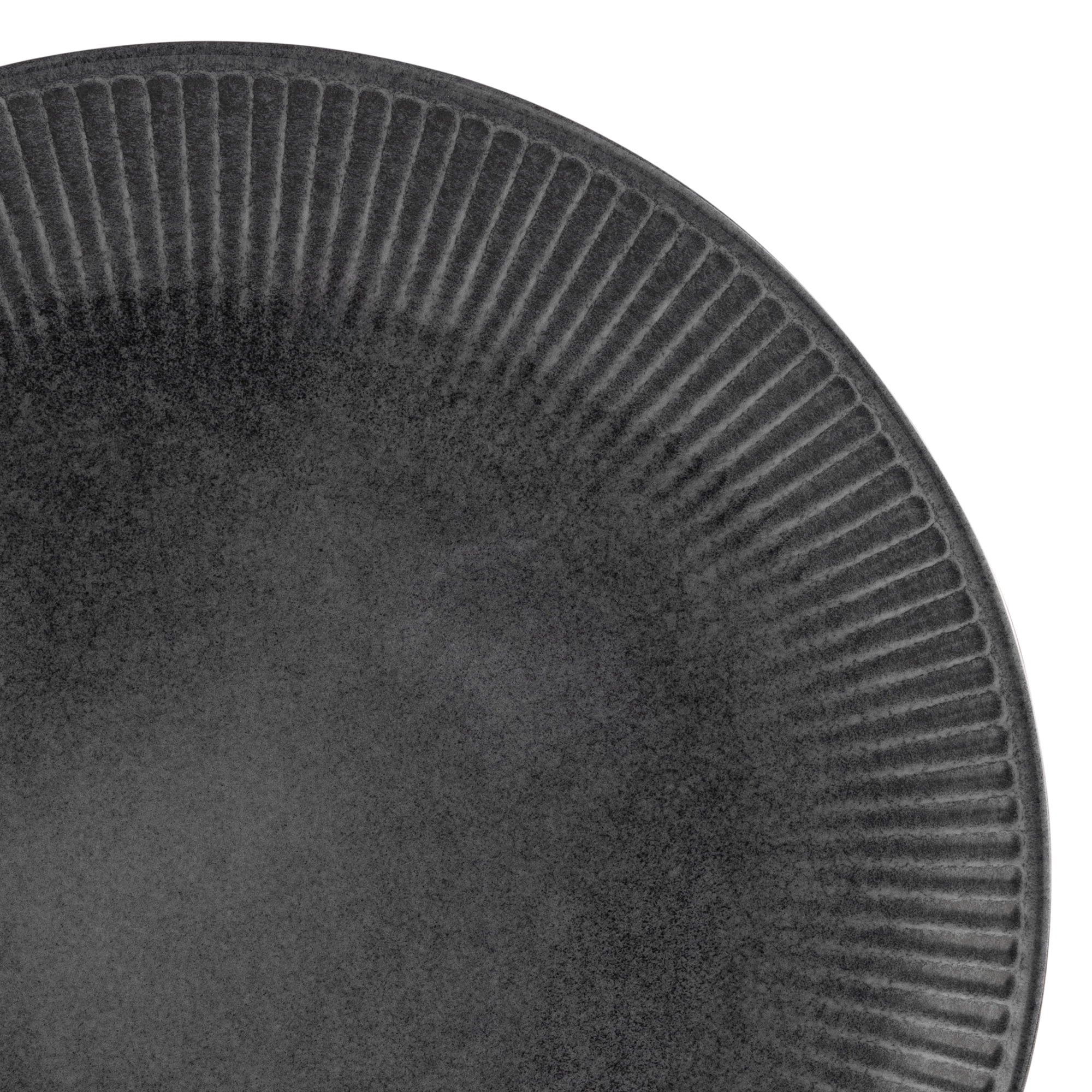 (2 pack) Better Homes & Gardens Sawyer Stoneware Gray Dinner Plate